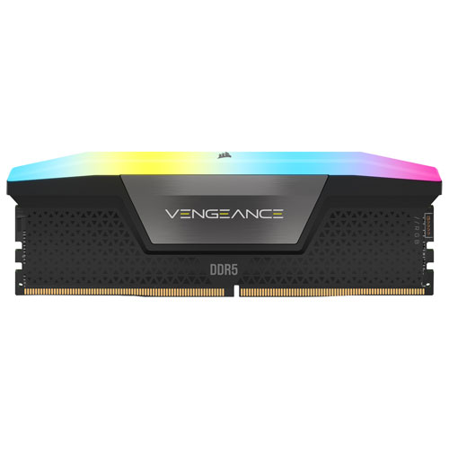 Corsair Vengeance RGB 32GB (2 x 16GB) DDR5 6400MHz Desktop Memory (CMH32GX5M2B6400C32)
