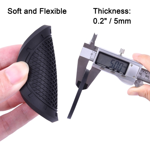 Car Coasters, Wisdompro 4 Pack PVC Car Cup Holder Insert Coaster - Anti Slip Universal Vehicle Interior Accessories Cup Mats for Women(Diameter