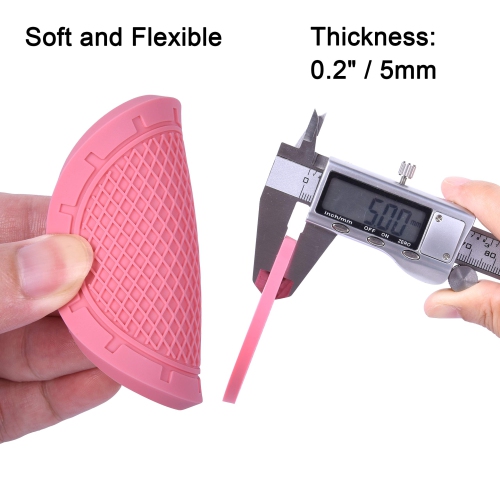 Car Coasters, Wisdompro 4 Pack PVC Car Cup Holder Insert Coaster - Anti Slip Universal Vehicle Interior Accessories Cup Mats for Women(Diameter