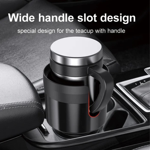 Cup Holder Expander for Car,Large Car Cup Holder Expander Hold 12-50 oz Bottles & Big Drinks,Fits Hydro Flask,Yeti,Nalgene