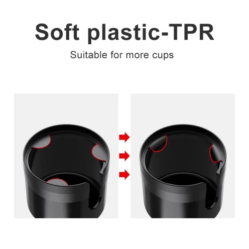 Cup Holder Expander for Car,Large Car Cup Holder Expander Hold 12-50 oz Bottles & Big Drinks,Fits Hydro Flask,Yeti,Nalgene