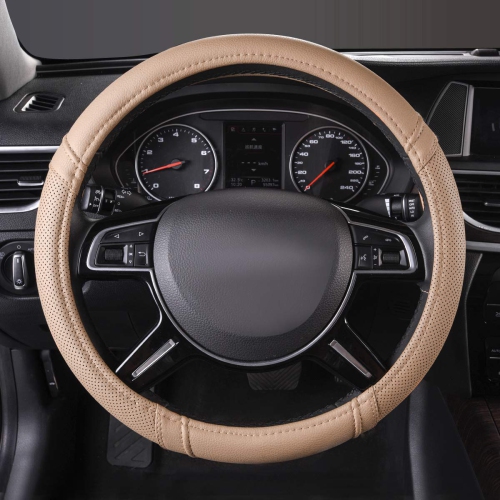 Gaine de volant universelle en cuir classique pour l'auto