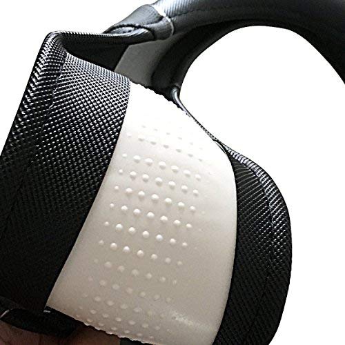 Rainbow Steering Wheel Cover with PVC Leather Universal Fits for Truck,SUV,Cars ?Black and White?