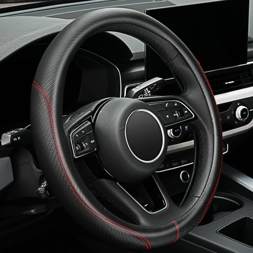 DIY Stitching Steering Wheel Covers For Ford Mustang 1994-2004 - MEWANT