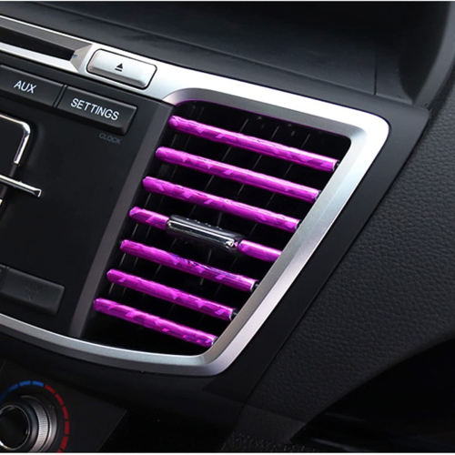 20 Pieces Car Air Conditioner Decoration Strip for Vent Outlet, Universal Waterproof Bendable Air Vent Outlet Trim Decoration, Suitable for Most Air