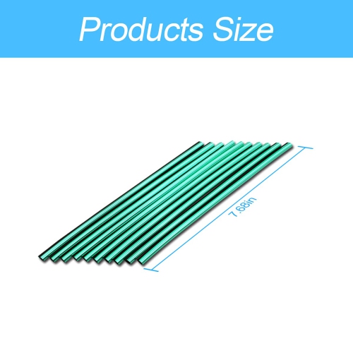 20 Pieces Car Air Conditioner Decoration Strip for Vent Outlet, Universal Waterproof Bendable Air Vent Outlet Trim Decoration, Suitable for Most Air