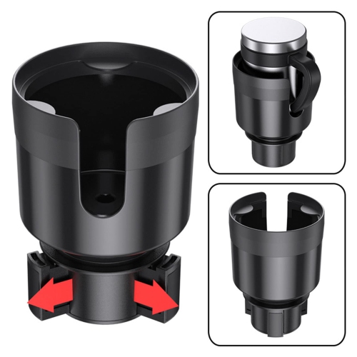 All Purpose Car Cup Holder Expander Insert for Large Bottles 3.4"-3.7",Yeti Mug10oz Yeti Rambler 24/26/36oz HydroFlasks 32/40oz
