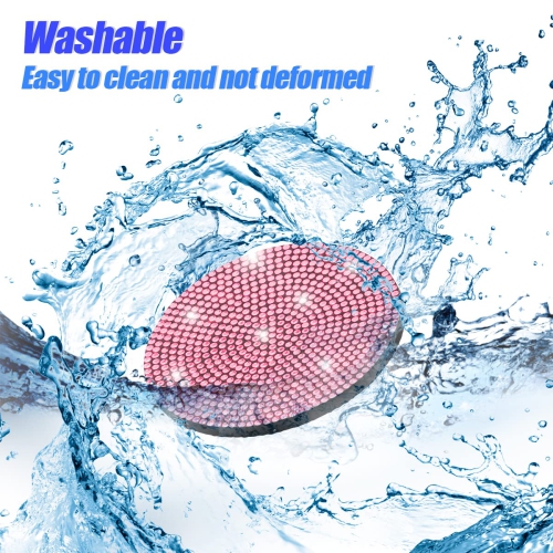 2PCS Bling Car Cup Holder Coaster, Handcrafted Rhinestone Crystal Cup Holder Coaster Anti-Slip Universal for Cars, SUVs, Home, Office, Car Interior