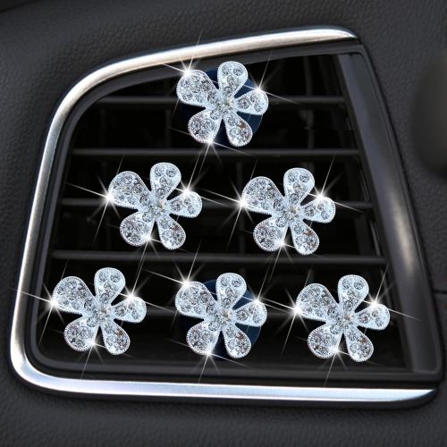 Crystal Car Accessories for Women Car Vent Clip Gemstone Vent Car