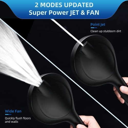 Shower Head with Handheld, Filtered Shower Head, Wimaha Shower Head with Filters, Hard Water Filter Shower Head 10 Spray Mode with Bracket, Hose and