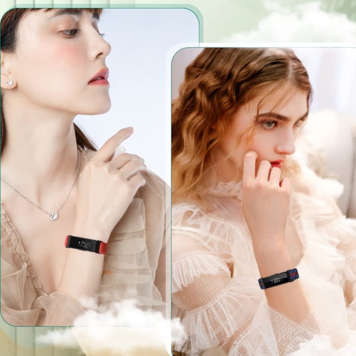 Adjustable Elastic Watch Bands Compatible with Fitbit Inspire 3/Inspire 2/Inspire/Inspire HR/Fitbit Ace 3/Ace 2, 6 Pack Nylon Loop Sport Band