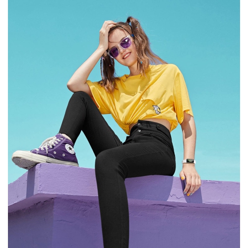 Paquet de 6 bracelets sport compatibles avec Fitbit Inspire 3, bracelet sport en silicone souple pour hommes, bracelet de rechange pour Fitbit