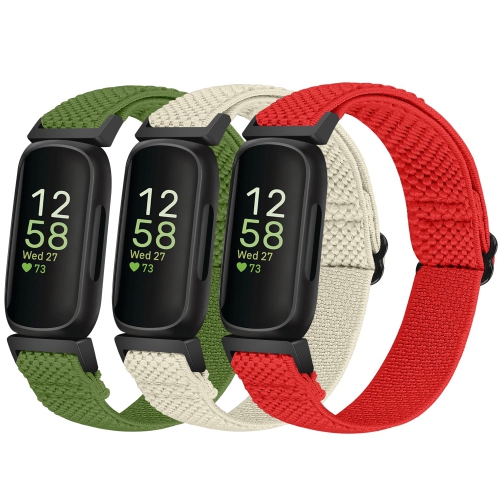 For Fitbit Inspire 2 / Inspire Adjustable Stretchy Nylon Loop Band