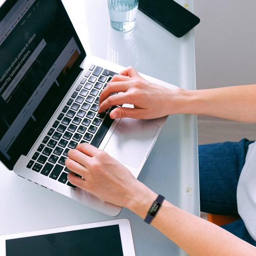 2 Pack Bands Compatible with Fitbit Inspire 3 for Women Men, Soft Waterproof Silicone Sport Replacement Wrist Band for Inspire 3 Watch