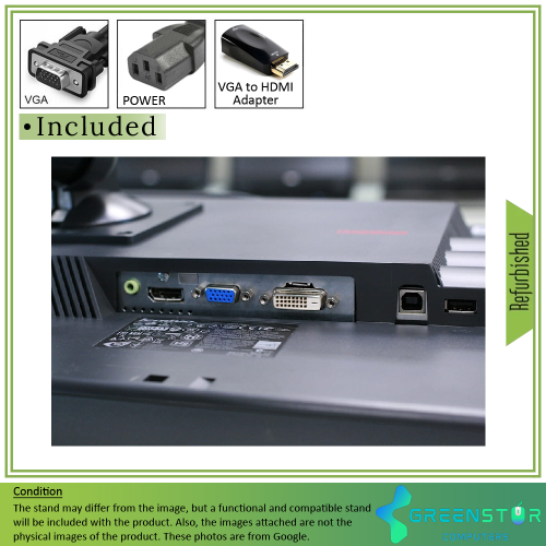 ThinkVision LT2452PA 24-inch 1900 x 1200 Wide LCD Monitor by THINKVISION - Refurbished condition - Image 5