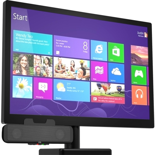 CYBER ACOUSTICS USB Speaker Bar - Black