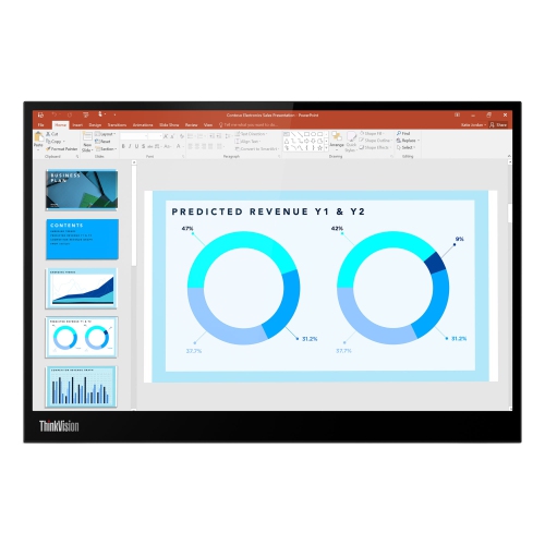LENOVO  Thinkvision 14 Inch Portable Monitor - M14D