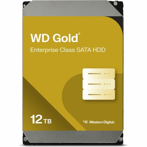 WESTERN DIGITAL  Enterprise Class SATA HDD Internal Storage, 12Tb Wd121Kryz In Gold