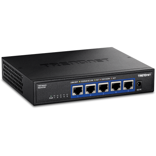 TRENDnet 5-Port 10G Unmanaged Network Switch -