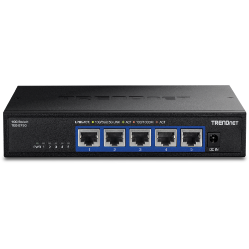 TRENDnet 5-Port 10G Unmanaged Network Switch -