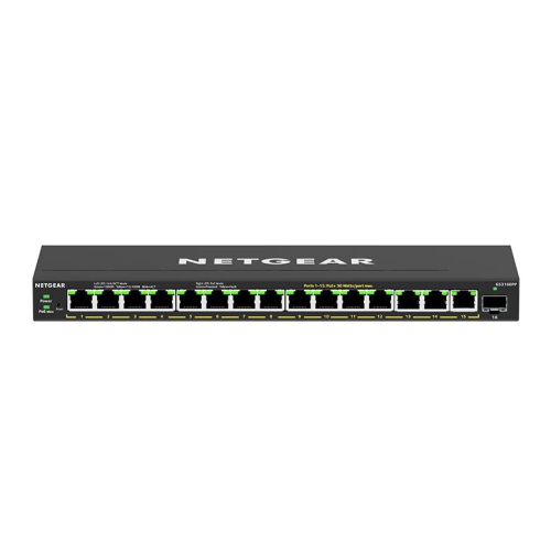 Netgear 16-Port Gigabit PoE+ Compliant Unmanaged Switch with SFP -
