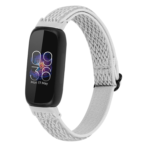 Bracelet extensible Comfort de StrapsCo pour Inspire 3 de Fitbit - Blanc