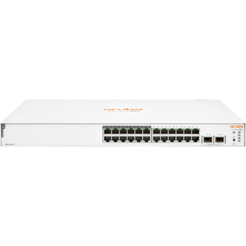 HPE Aruba Instant On 1830 24-Port Gigabit PoE+ Compliant Managed Network Switch -