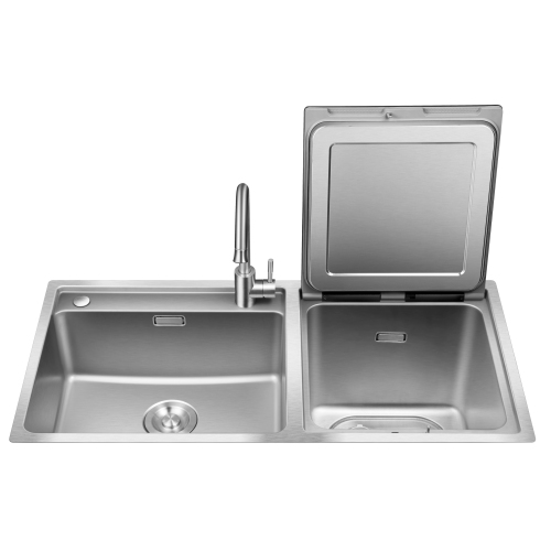 FOTILE 2-IN-1 In-Sink Dishwasher SD2F-P3 ,Stainless Steel Kitchen Sink Dishwasher Combination, Heavy Gauge Bowl Dish Sanitizing