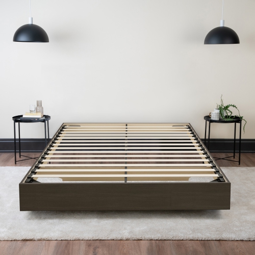 Floating Wood Bed - Full