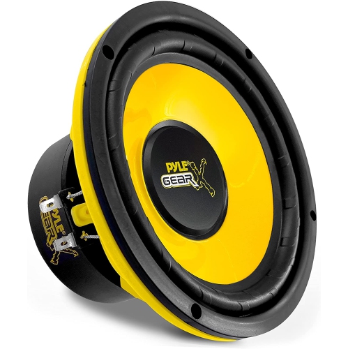 Pyle 6.5 Inch Mid Bass Woofer Sound Speaker System - Pro Loud Range Audio 300 Watt Peak Power w/ 4 Ohm Impedance and 60-20KHz Frequency Response for