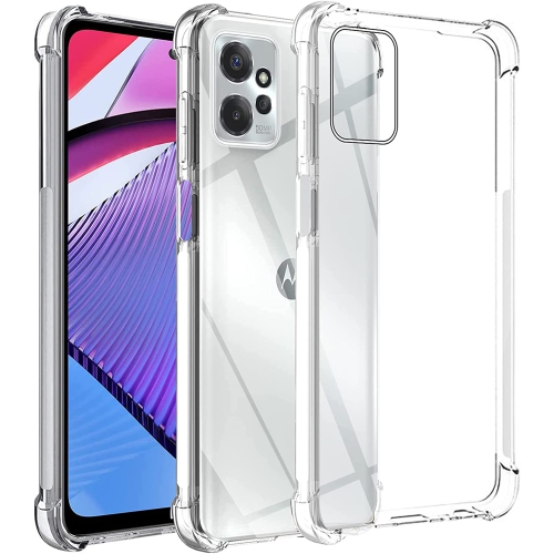 CSMART  【】 Thin Tpu Silicone Jelly Bumper Soft Case Back Cover for Motorola Moto G Power 5G 2023, Clear