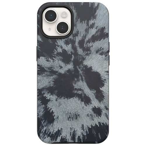 Étui rigide ajusté Symmetry d'OtterBox avec MagSafe pour iPhone 16e/15/14/13 - Noir/Gris