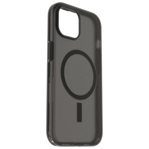 Étui rigide ajusté Symmetry SoftTouch d'OtterBox avec MagSafe pour iPhone 16e/15/14/13 - Noir
