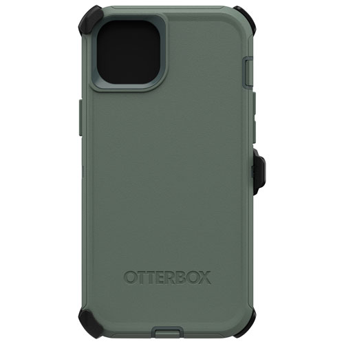 Étui rigide ajusté Defender d'OtterBox pour iPhone 15 Plus - Vert