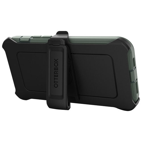 Étui rigide ajusté Defender d'OtterBox pour iPhone 15 Plus - Vert