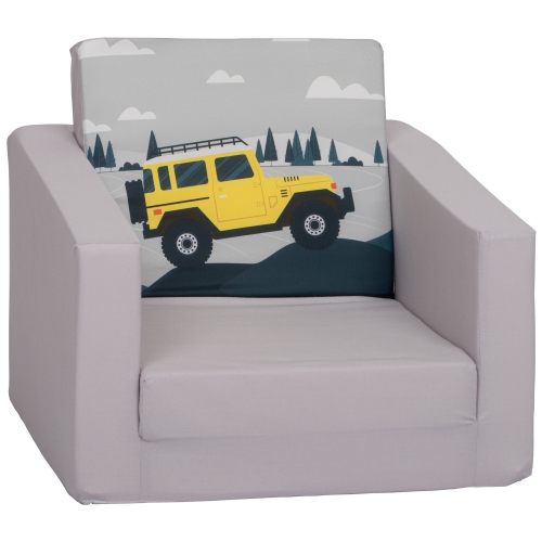 Kids foam deals flip out sofa