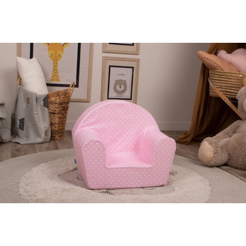 Delsit Kids Couch for Toddlers - Comfy Armchair for Children, Lightweight Foam Sofa and Reading Chair with Removable Cover, Made in Europe