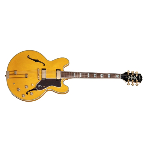 Guitare électrique semi-à-caisse creuse Sheraton Frequensator d'Epiphone - naturel