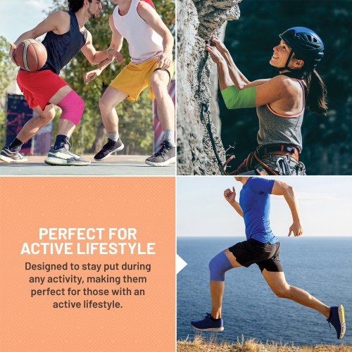 MEDca Self Adherent Cohesive Wrap Bandages 2 Inches X 5 Yards 6 Count,