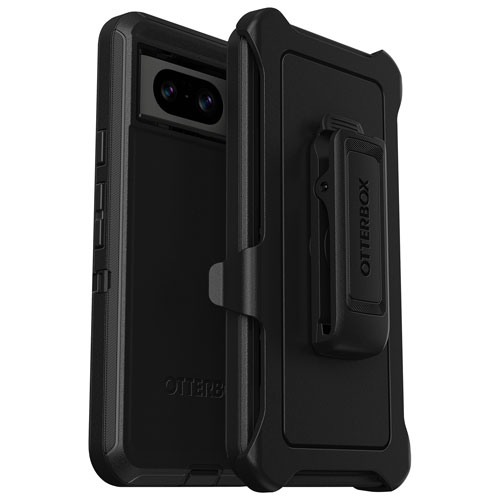 Étui rigide ajusté Defender d'OtterBox pour Pixel 8 de Google - Noir