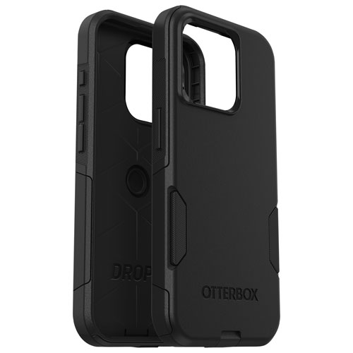 OtterBox Commuter Fitted Hard Shell Case for iPhone 15 Pro - Black