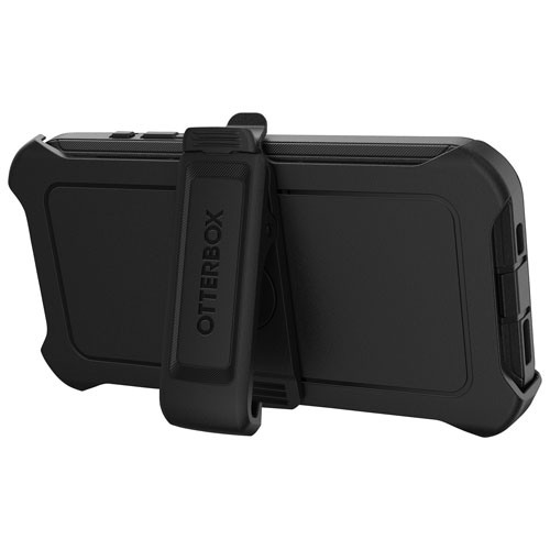 Étui rigide ajusté Defender d'OtterBox pour iPhone 15 Pro - Noir