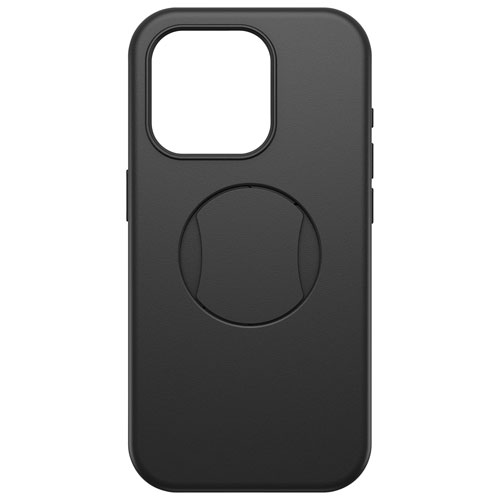 OtterBox OtterGrip Symmetry Fitted Hard Shell Case for iPhone 15 Pro - Black