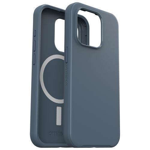 OtterBox Symmetry Fitted Hard Shell Case for iPhone 15 Pro - Blue