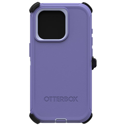 Étui rigide ajusté Defender d'OtterBox avec MagSafe pour iPhone 15 Pro - Violet