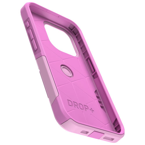 Étui rigide ajusté Commuter d'OtterBox avec MagSafe pour iPhone 15 Pro - Rose