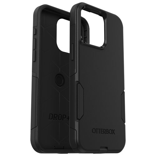 Étui rigide ajusté Commuter d'OtterBox pour iPhone 15 Pro Max - Noir