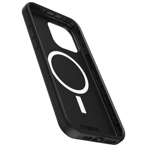 OtterBox Symmetry Fitted Hard Shell Case with MagSafe for iPhone 15 Pro Max - Black