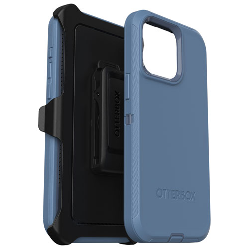 OtterBox Defender Fitted Hard Shell Case for iPhone 15 Pro Max - Blue
