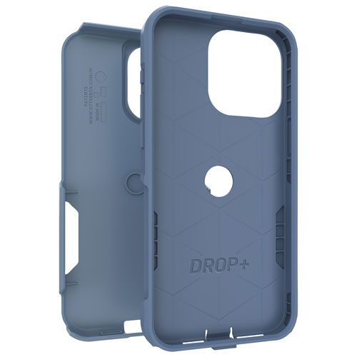 Étui rigide ajusté Commuter d'OtterBox pour iPhone 15 Pro Max - Bleu